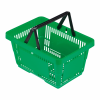 Green 22L Shopping Basket - 0